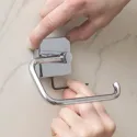Floor mounted door stops, zinc alloy, for glue fixing