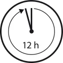 Atramėlė durims Ø45mm, H30mm, nerūdijančio plieno spalva