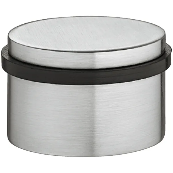 Floor mounted door stops, zinc alloy, for glue fixing