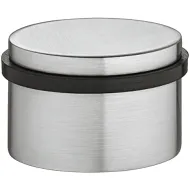 Floor mounted door stops, zinc alloy, for glue fixing