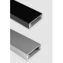 Frame profile 18, for gluing, L3500mm, aluminium anodized