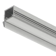 Profilis LED frezuojamas 1105 aliuminis L3000mm, matinis chromas