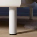 Leg round adjustable Ø30mm H200mm black M10