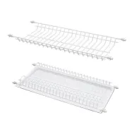 Dish rack, with tray, W800mm white