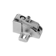 Mounting plate angle adjustable +10 - +30 for hinge 35°