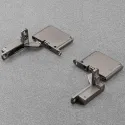 Concealed hinges AIR, with soft close, titanium