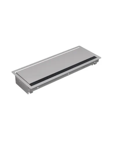 CONI built-in-frame silver gray long