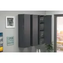 Concealed hinges AIR, with PUSH, nickel