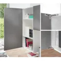 Concealed hinges AIR, with PUSH, nickel
