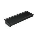 Rėmelis su dangteliu CONI L387mm, juoda RL9005