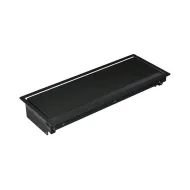 CONI mounting frame 6-way black, RAL9005