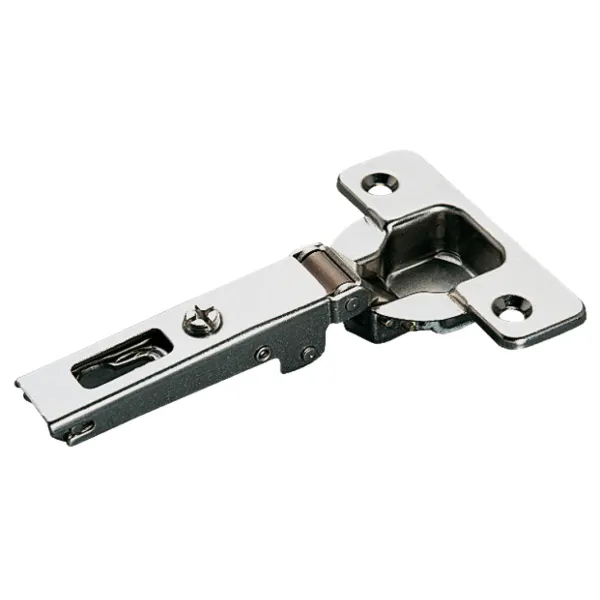 Concealed hinge, Häfele Duomatic Push 110°, full overlay mounting