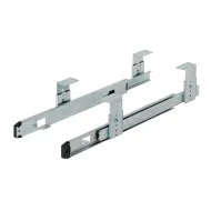 Ball bearing runners, Shelf and drawer runners, single extension, load bearing capacity up to 25kg