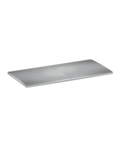 2xDUE lid stainless steel opti