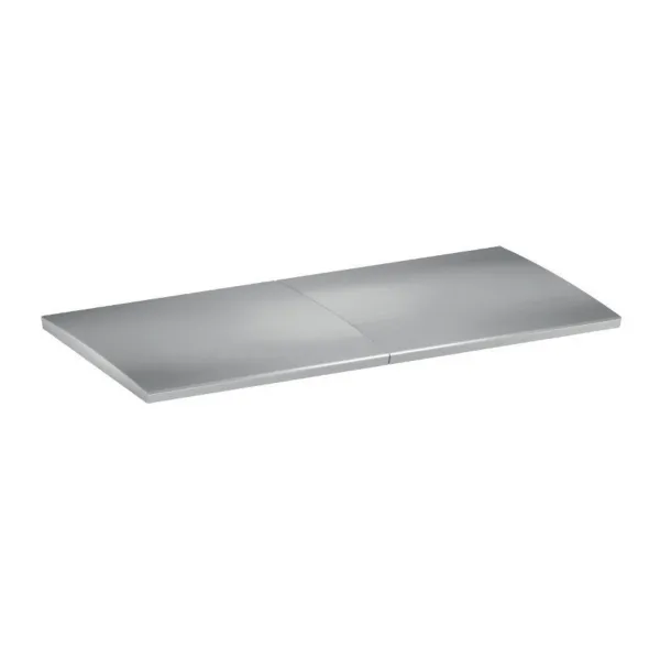 2xDUE lid stainless steel opti
