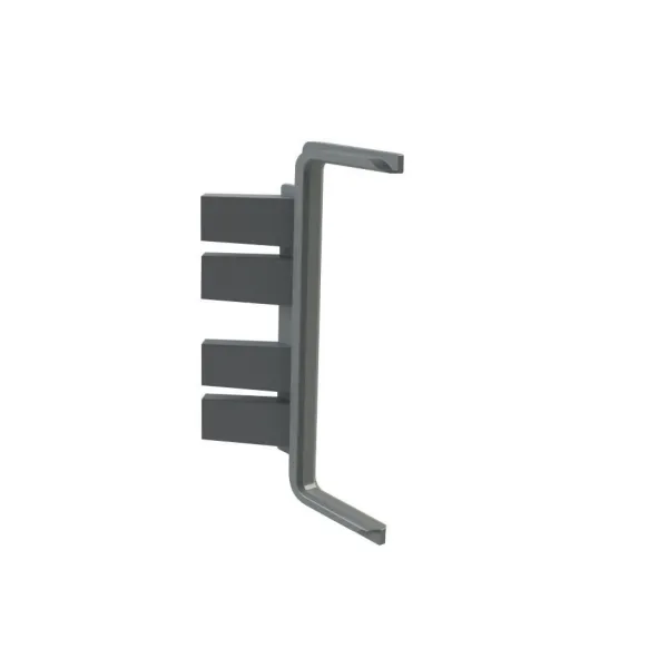 Joint for double profile GOLA II, angular, outer, dark brown