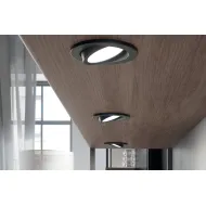 Šviestuvas LED1154 12V 3W šilta balta šviesa 2700K juodas