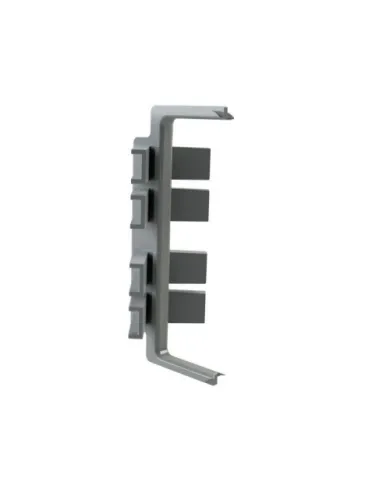 Joint for double profile GOLA II, angular, inner, grey