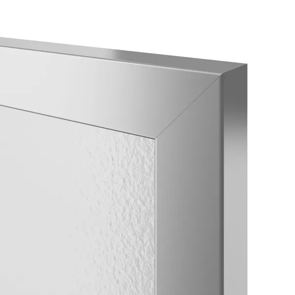 Frame profile 23, L3500mm, aluminium, white RAL9003 glossy