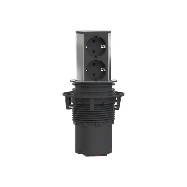 ELEVATOR 2xCEE7/3 L2m wire end cable