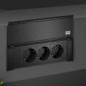 KAPSA S lid black 30GE semi-matt