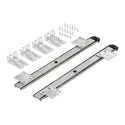 Ball bearing slides for keyboard L350mm zinc
