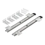 Ball bearing slides for keyboard L350mm zinc