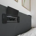 Dangtelis su rėmeliu POWER FRAME, 6 dalių, L383mm, aliuminis