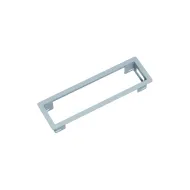 Rėmelis POWER FRAME 3 dalių rozečių blokui, L241mm, aliuminis RAL9006