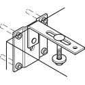 Mechanizmas lovos pakėlimui šonu