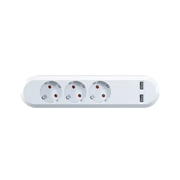 Power distributing unit SMART 3xCEE7/3 1xUSB Charger L1.5m CEE7/7