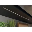 Profilis LED frezuojamas 1106 aliuminis L3000mm, matinis chromas