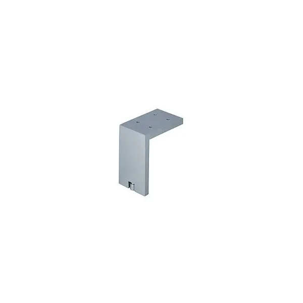 Furniture foot, aluminum, adjustable, 10x60mm H100mm