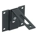 Securing bracket, prevents cabinet from tipping