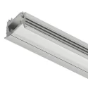 Profilis LED frezuojamas 1106 aliuminis L3000mm, matinis chromas