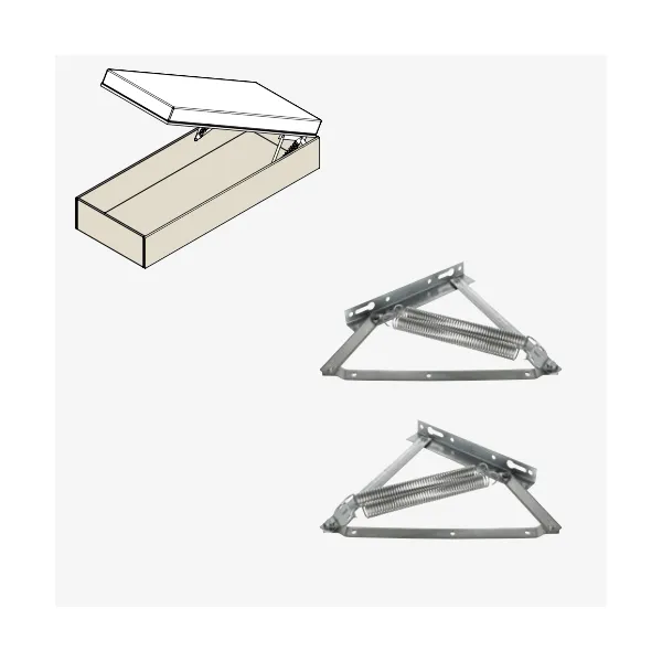 Rear single bed lifting mechanism