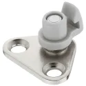 Screw-on bracket, For Maxi flap fittings, Duo standard/forte flap fittings and for lid Maxi Up