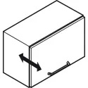 Tvirtinimas aliuminio profilio durelėms nikelis
