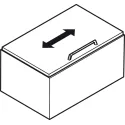 Lid stay, Maxi up, for lids made of wood or with aluminium frame