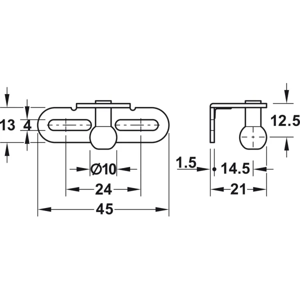 Gas-filled strut, for wooden flaps or flaps with aluminium frame