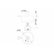 Leveler Ø50mm H27mm