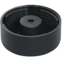 Furniture glide, for screw fixing, 2-piece, with height adjustment facility 19–27mm