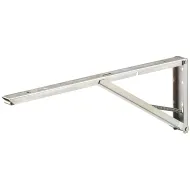 Bracket, folding, 40kg, L250mm, yellow chromatized