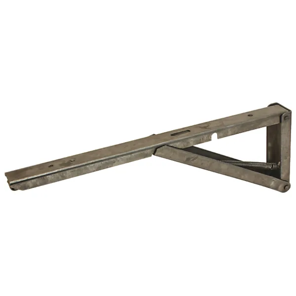 Bracket, folding, 40kg, L380mm, yellow chromatized