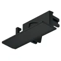 Dangteliai LED profiliui 1107 juoda