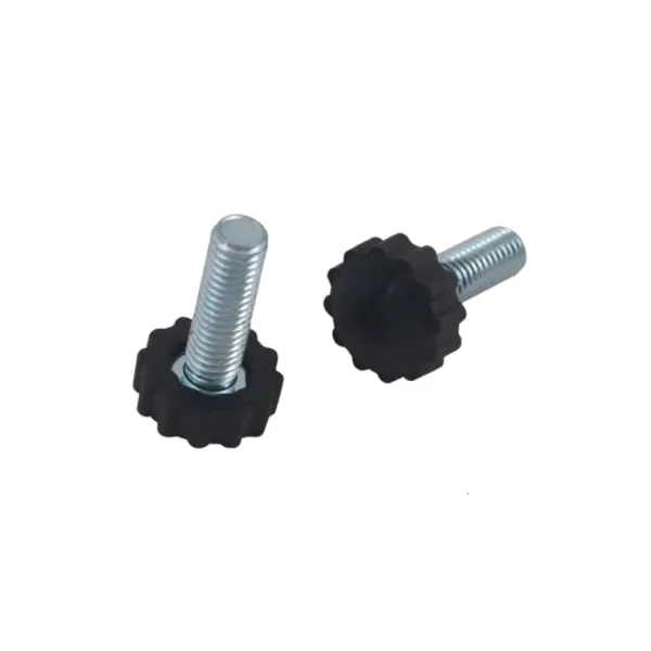 Atrama reguliuojama M8x18mm, Ø20mm, H26mm, balta