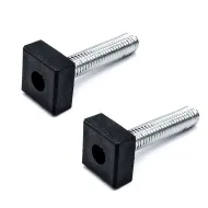 Atrama reguliuojama M8 Ø20mm, CUBE juoda (2 vnt.)