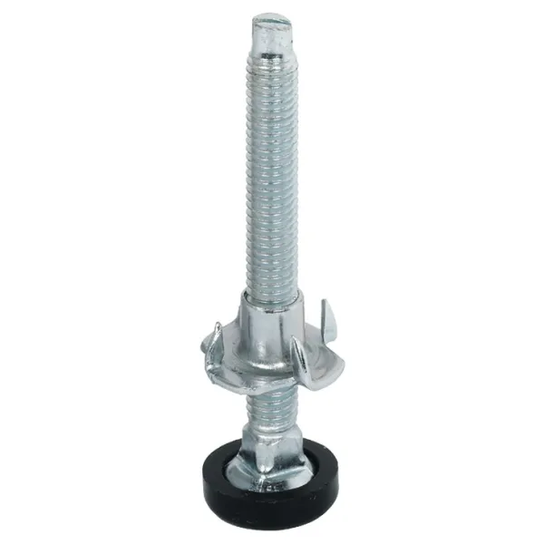 Adjusting screw, M8 thread, rigid, with T-nut