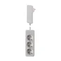 Smart Plug German outlet white L1.6m German plug S2:3way TSD