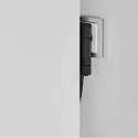 Kištukas SMARTPLUG su ilgintuvu, 3xCEE7/3, baltas, laidas L1600mm,